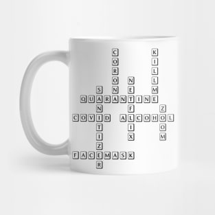 Quarantine Scrabble Mug